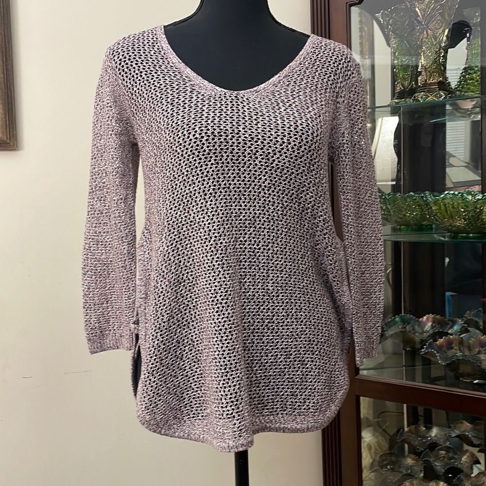 New York & Company Loose Knit Sweater Sz XS Light Purple NWT